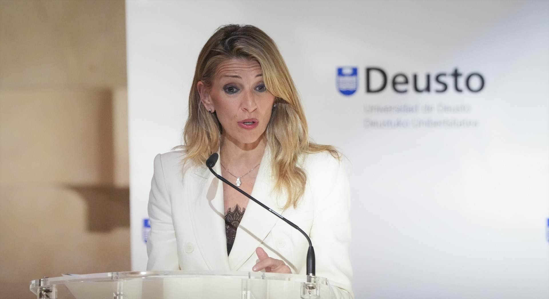 La ministra de Trabajo, Yolanda Díaz.