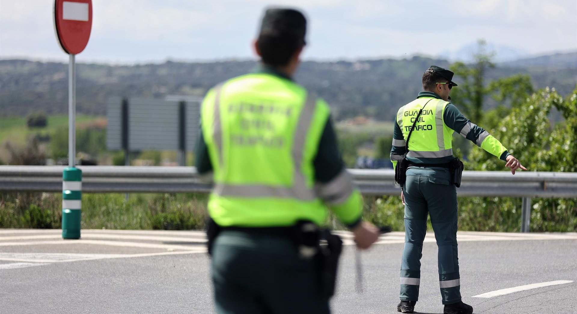 Guardia Civil en el lugar de los hechos