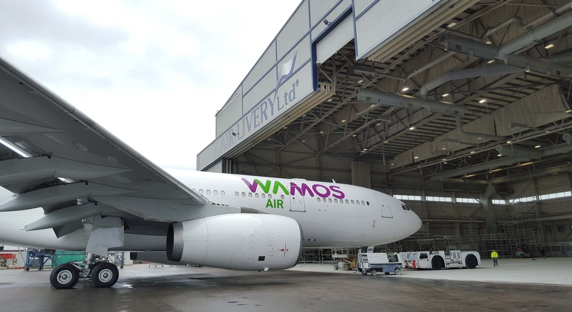 Un avión de Wamos Air. Europa Press