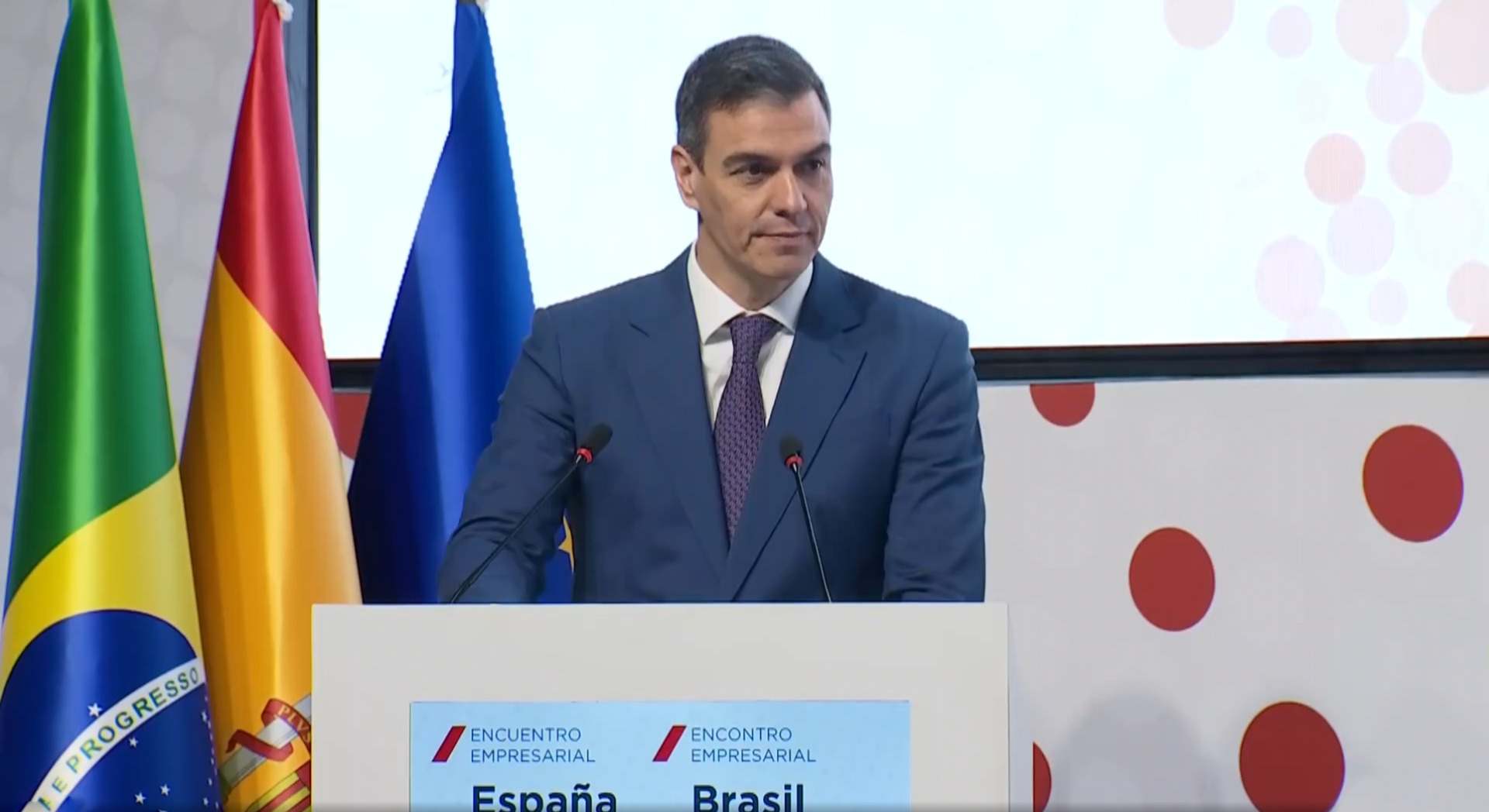 El presidente del Gobierno, Pedro Sánchez
