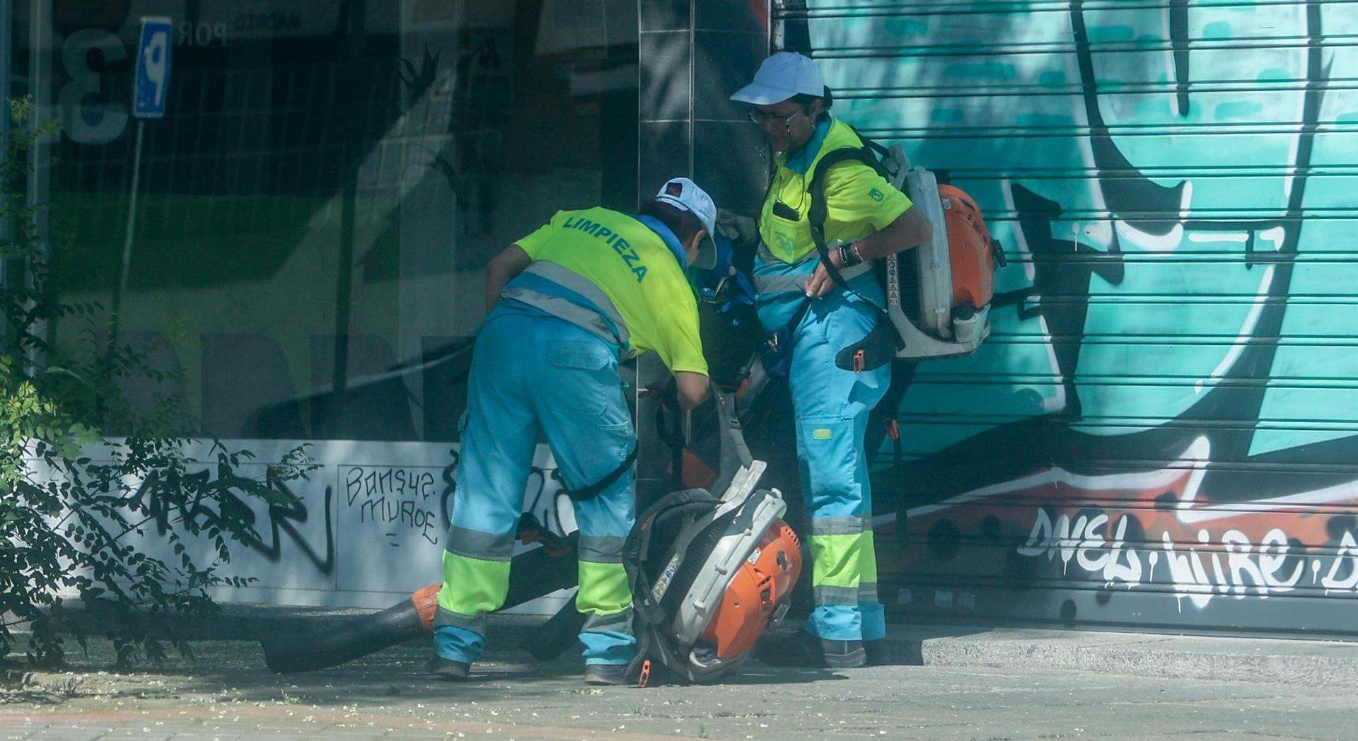 Trabajadores de la limpieza