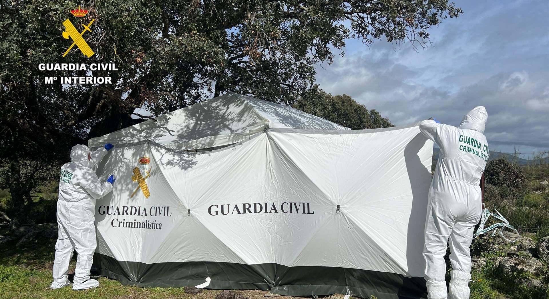 La Guardia Civil localiza un cadáver en Hinojal - GUARDIA CIVIL