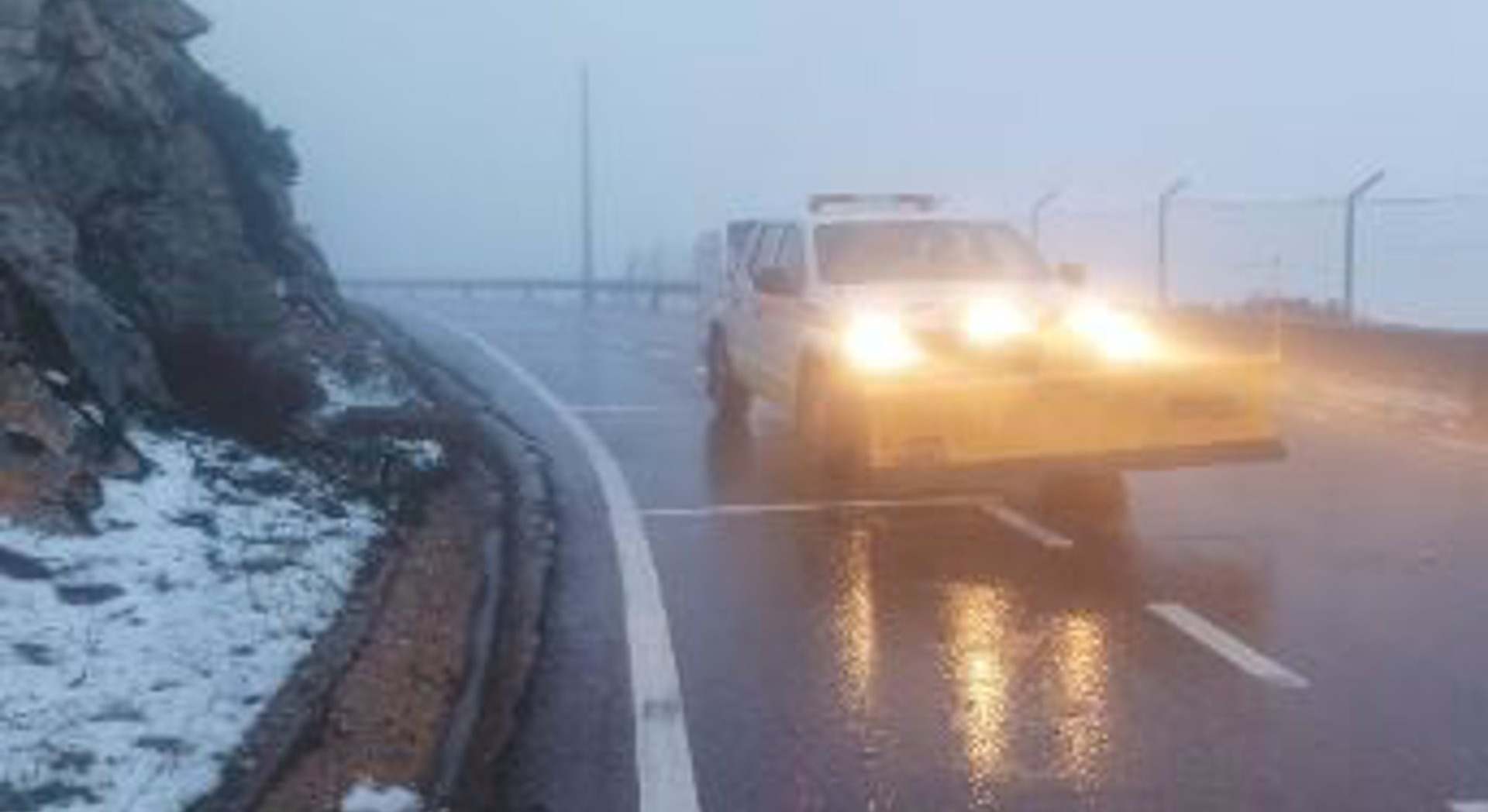 Carreteras del norte de Cáceres afectadas por la borrasca Nelson