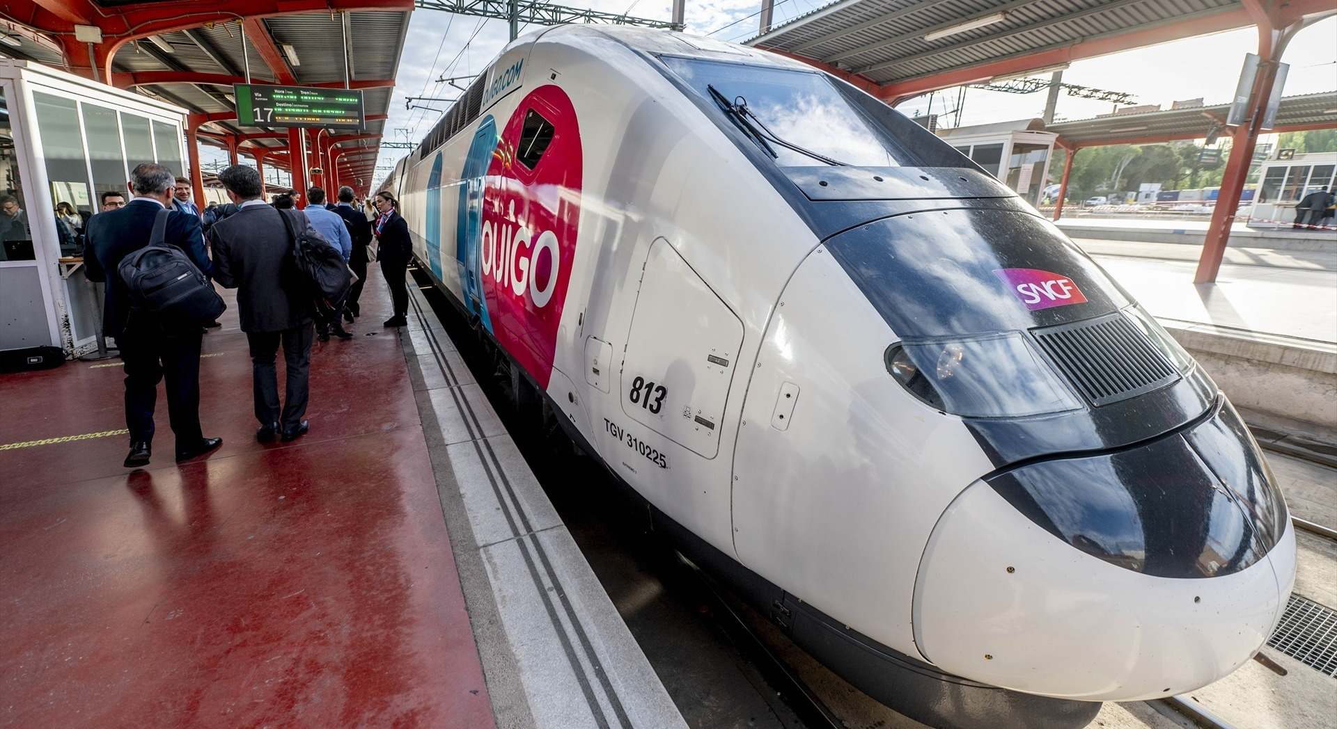 Tren de Ouigo en Chamartín. / Europa Press