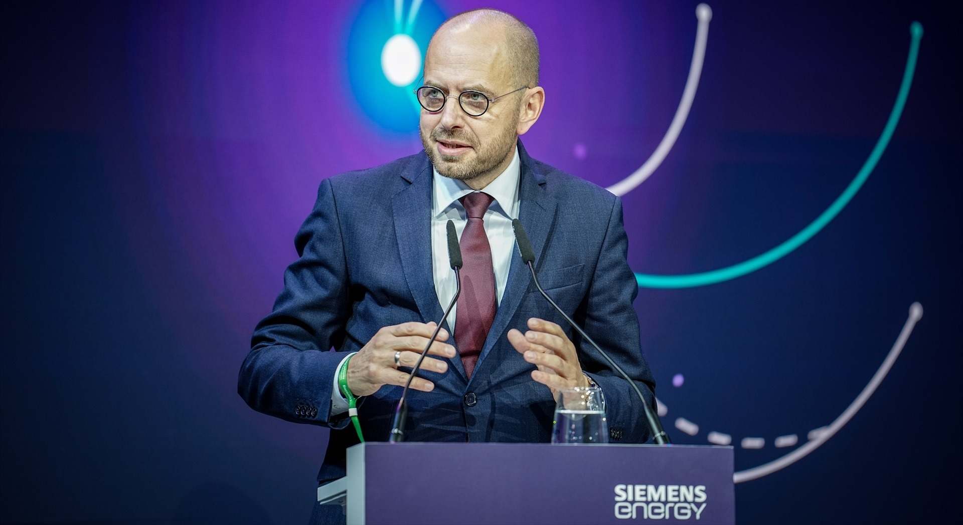 Christian Bruch, CEO of Siemens Energy. EUROPA PRESS