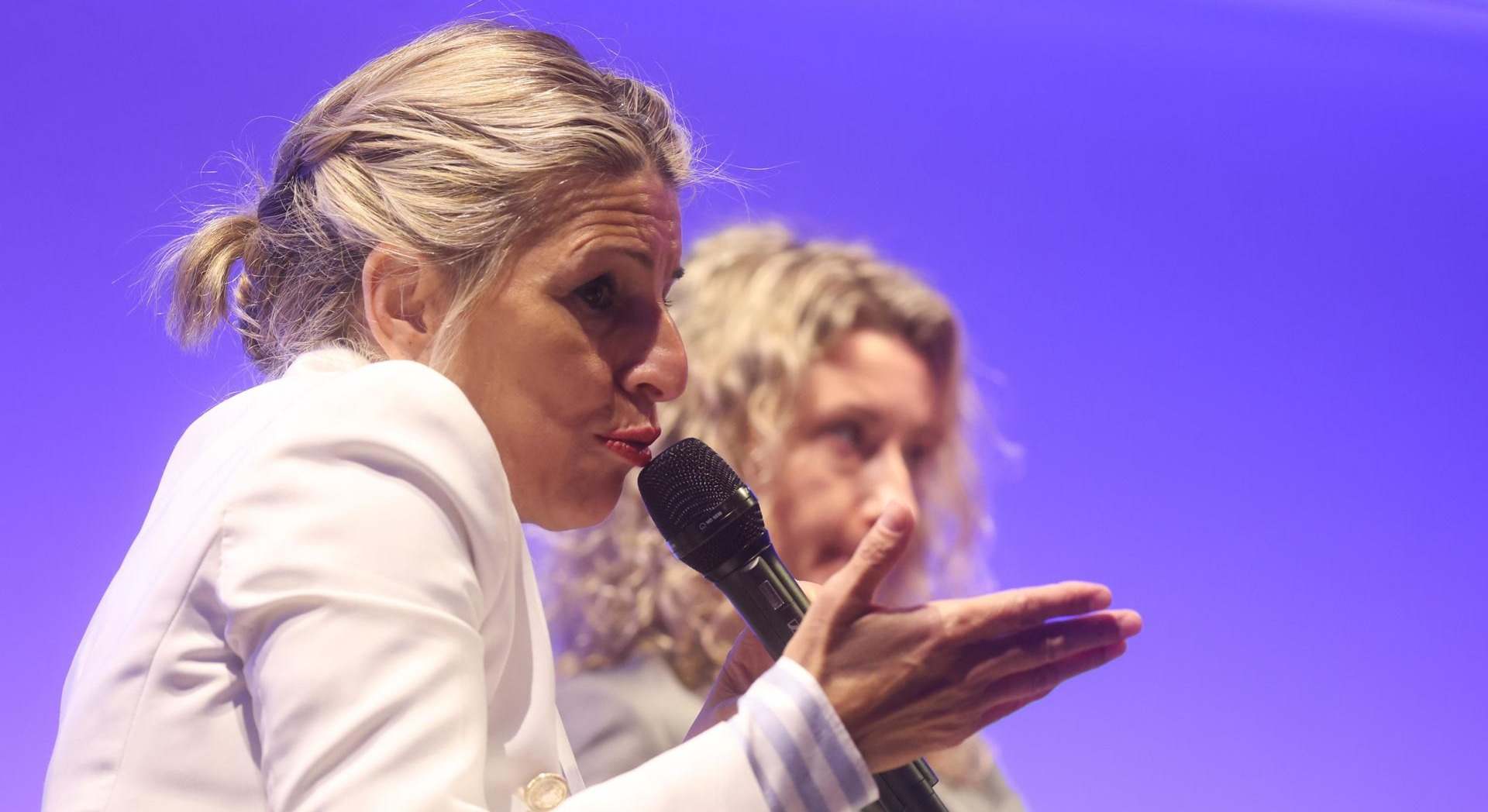 La vicepresidenta segunda y líder de Sumar, Yolanda Díaz | EFE