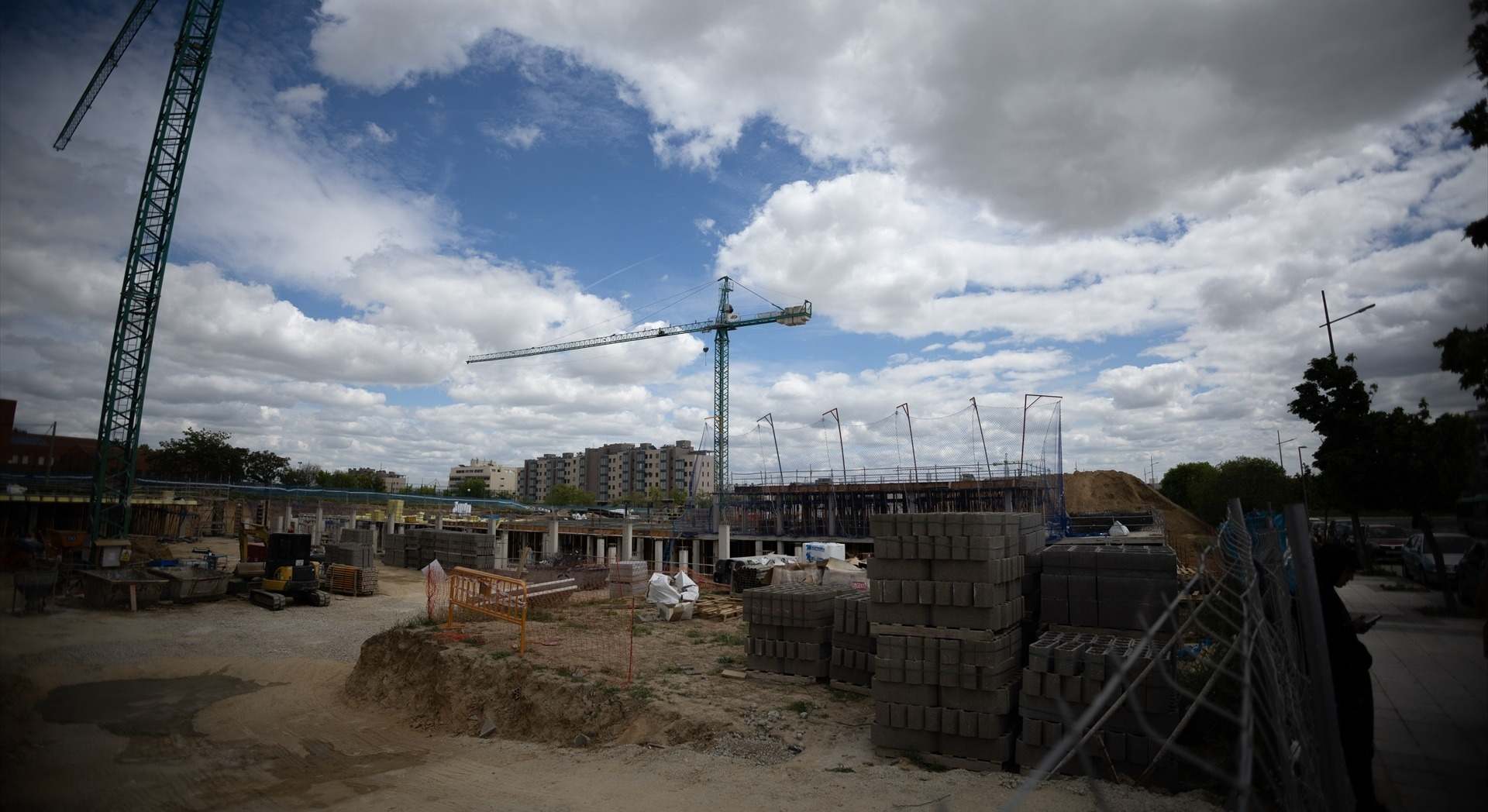 Vista general de la obra de una vivienda | EP