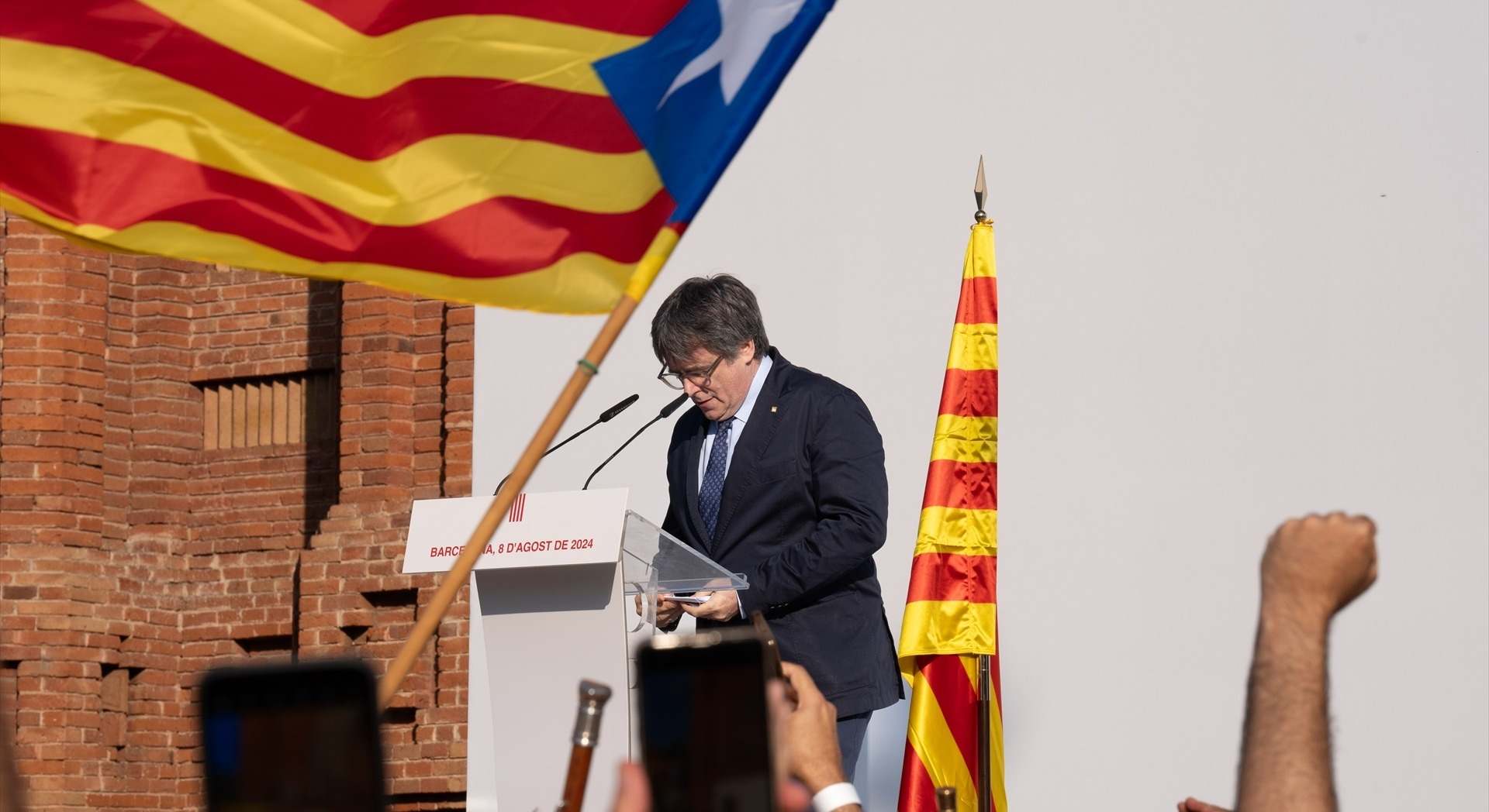 El expresidente de la Generalitat de Catalunya Carles Puigdemont | EP