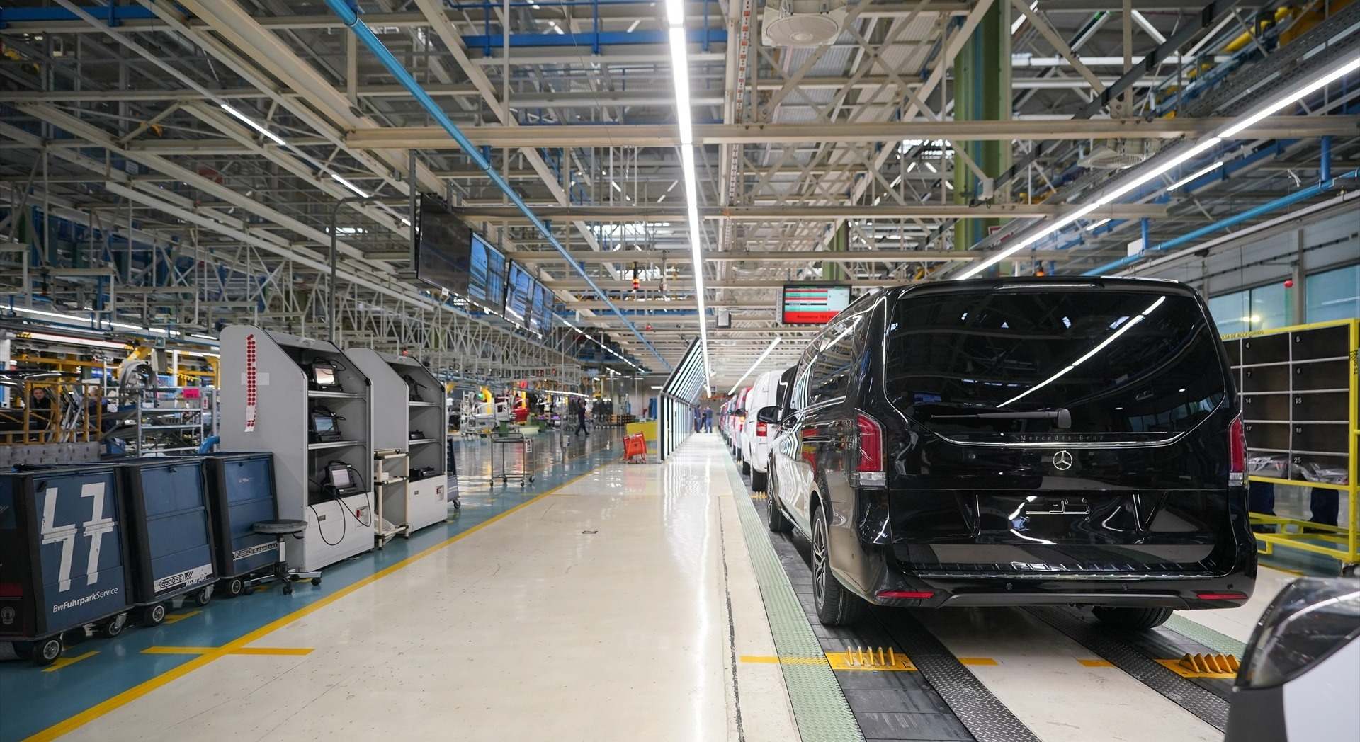 Planta de Mercedes en Vitoria-Gasteiz.