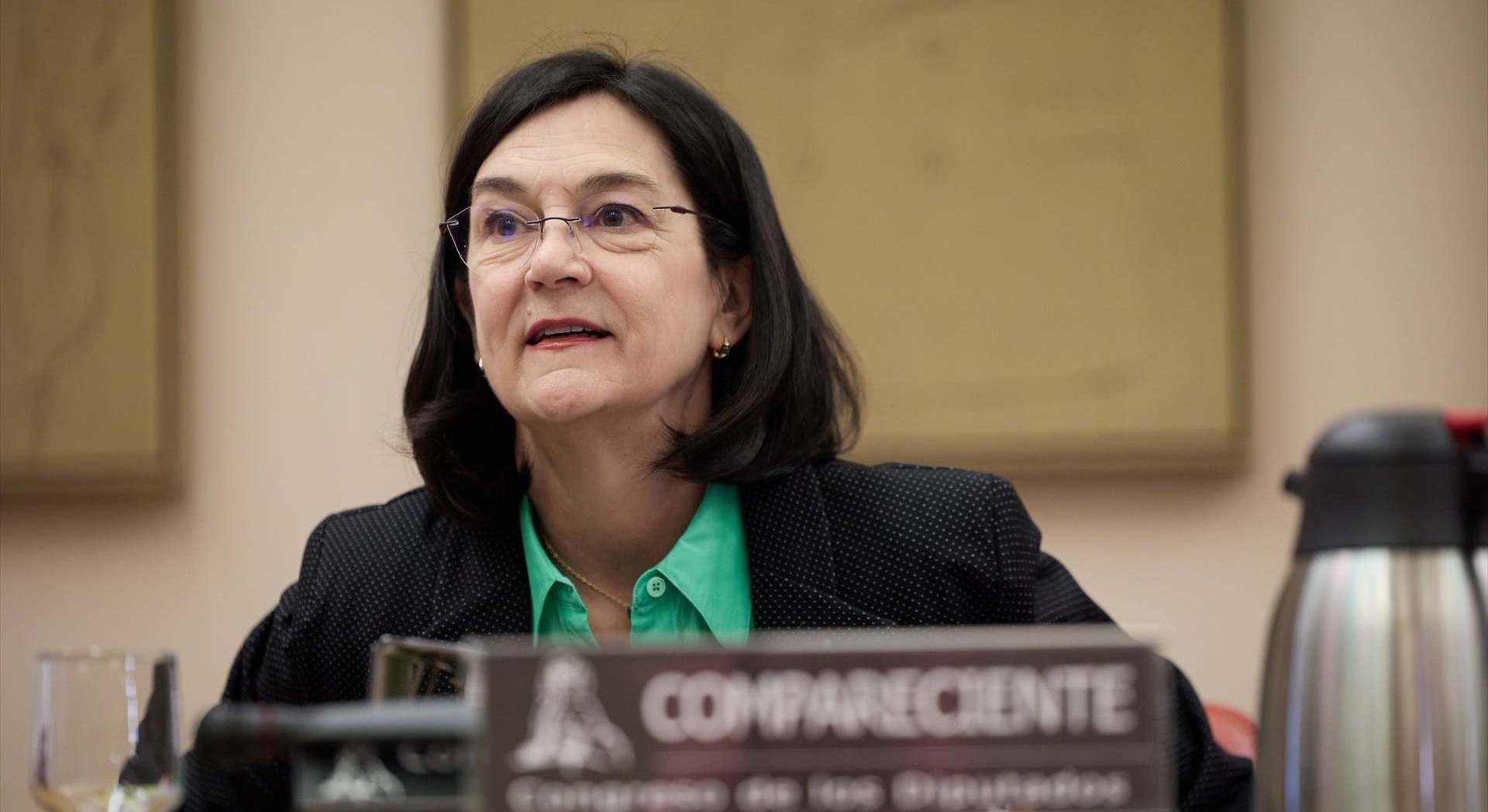 La presidenta de la CNMC, Cani Fernández. EUROPA PRESS
