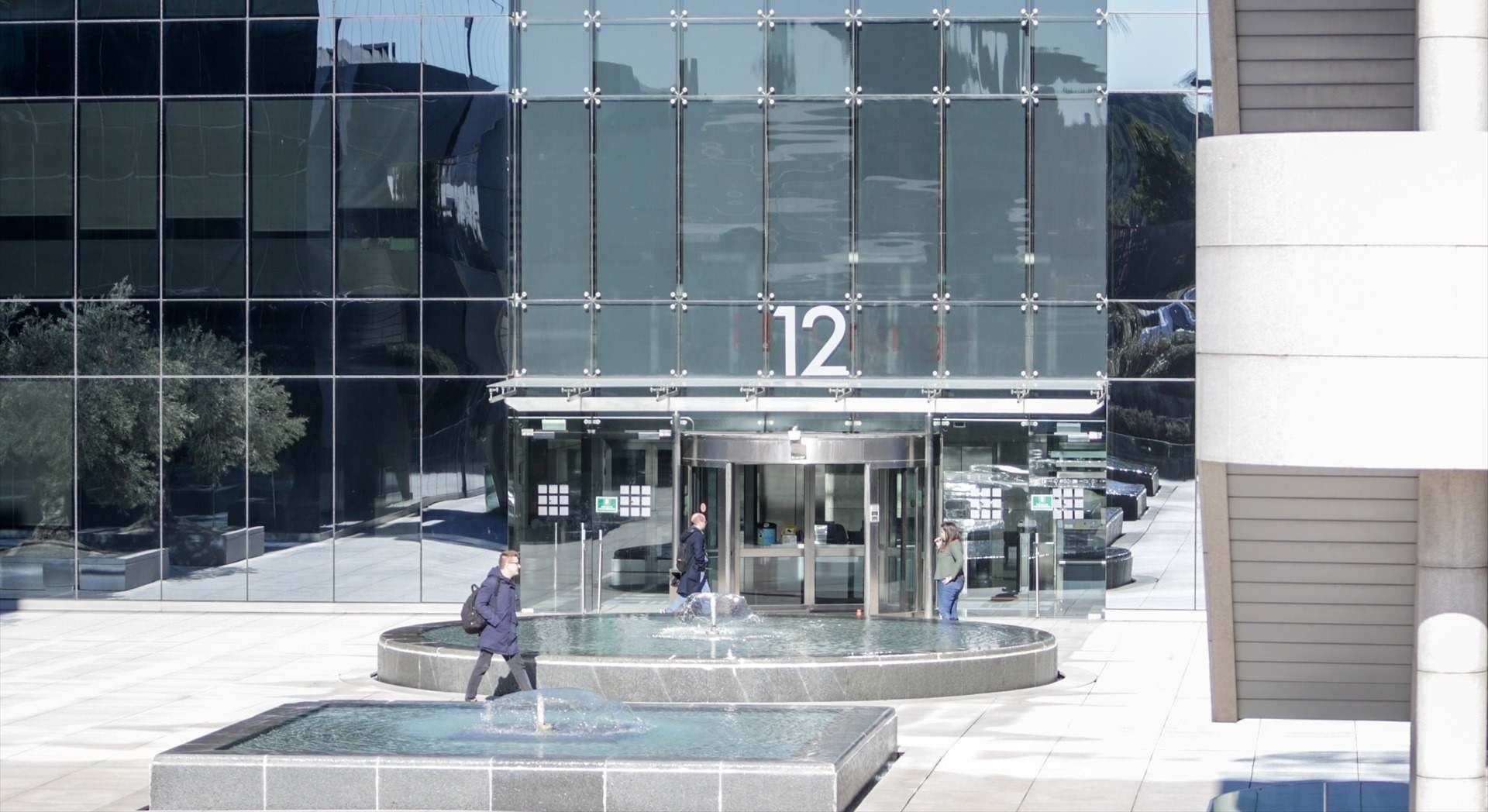 Sede de la empresa Orange en el Parque Empresarial La Finca de Pozuelo de Alarcón, en Madrid