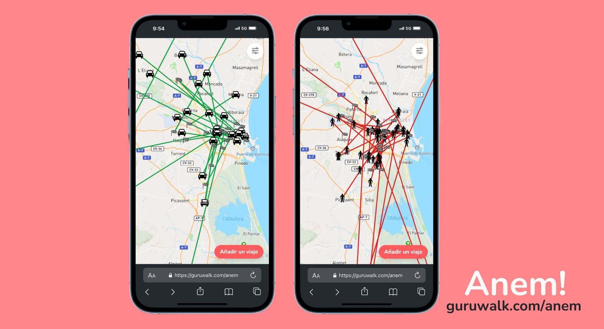La plataforma Anem! puesta en marcha por GuruWalk