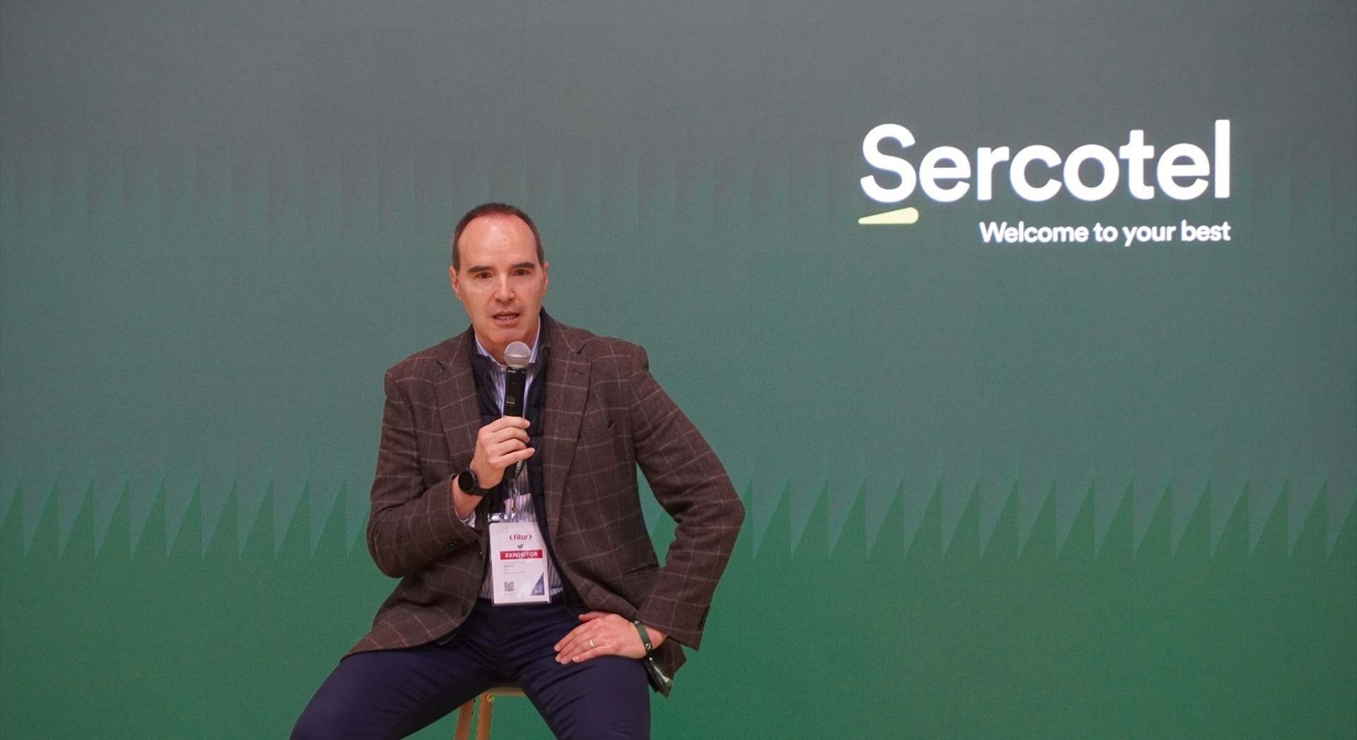 El consejero delegado de Sercotel, José Rodríguez.