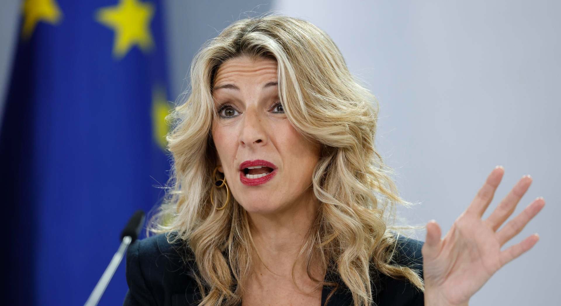 La ministra de Trabajo, Yolanda Díaz.