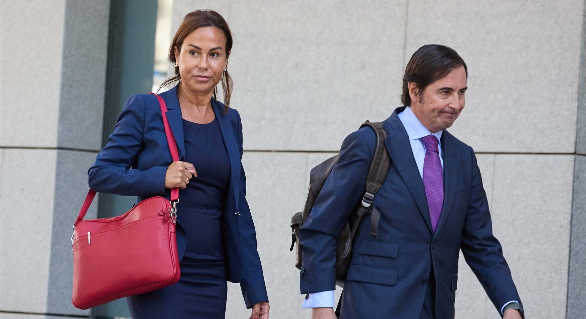Isabel Pardo de Vera a su entrada al juzgado. / Foto: Jesús Hellín - Europa Press