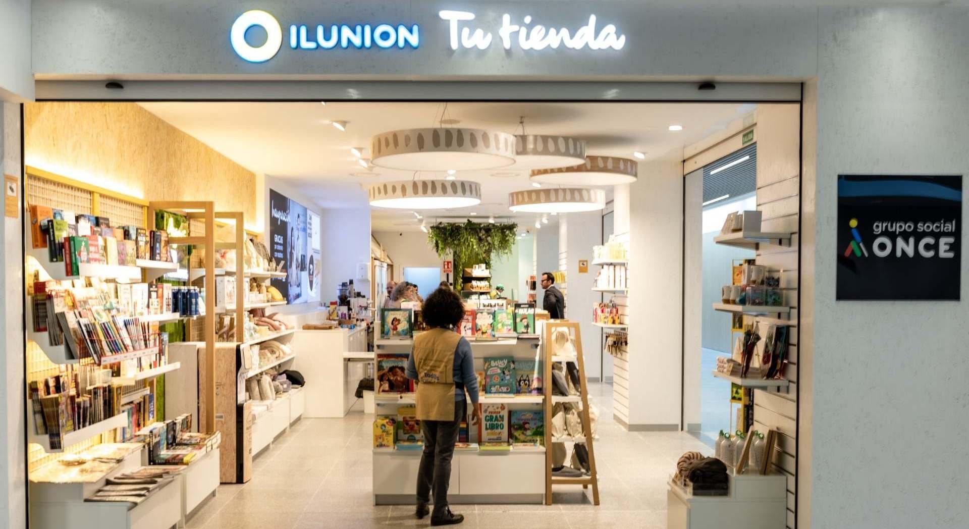 Una tienda de Ilunion