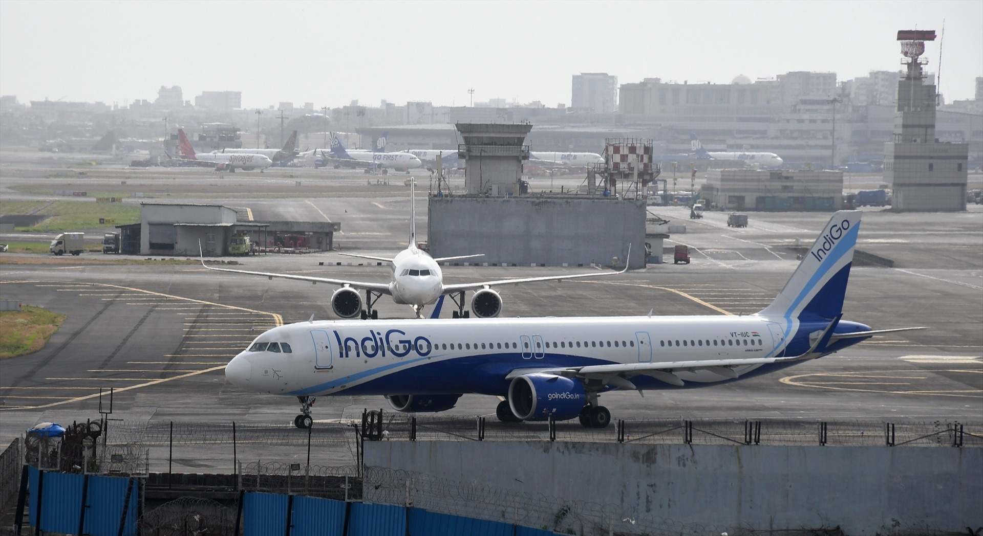 Avión de IndiGo en Mumbai (India). / Foto: Ashish Vaishnav vía Europa Press