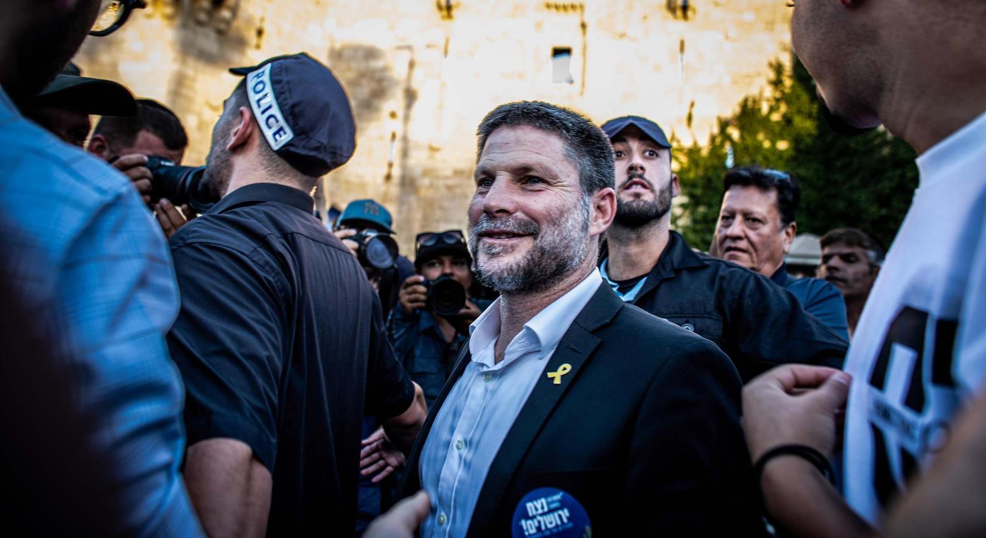 El ministro de Finanzas de Israel, Bezalel Smotrich. Foto: EP.