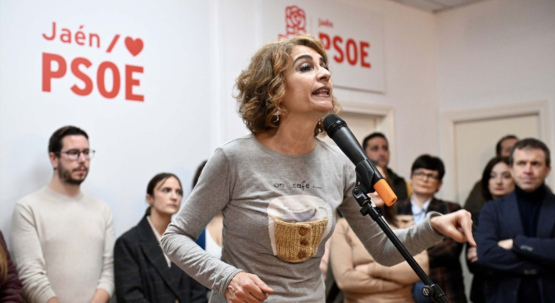 La precandidata a las primarias a la secretaria General del PSOE de Andalucía, María Jesús Montero | EP