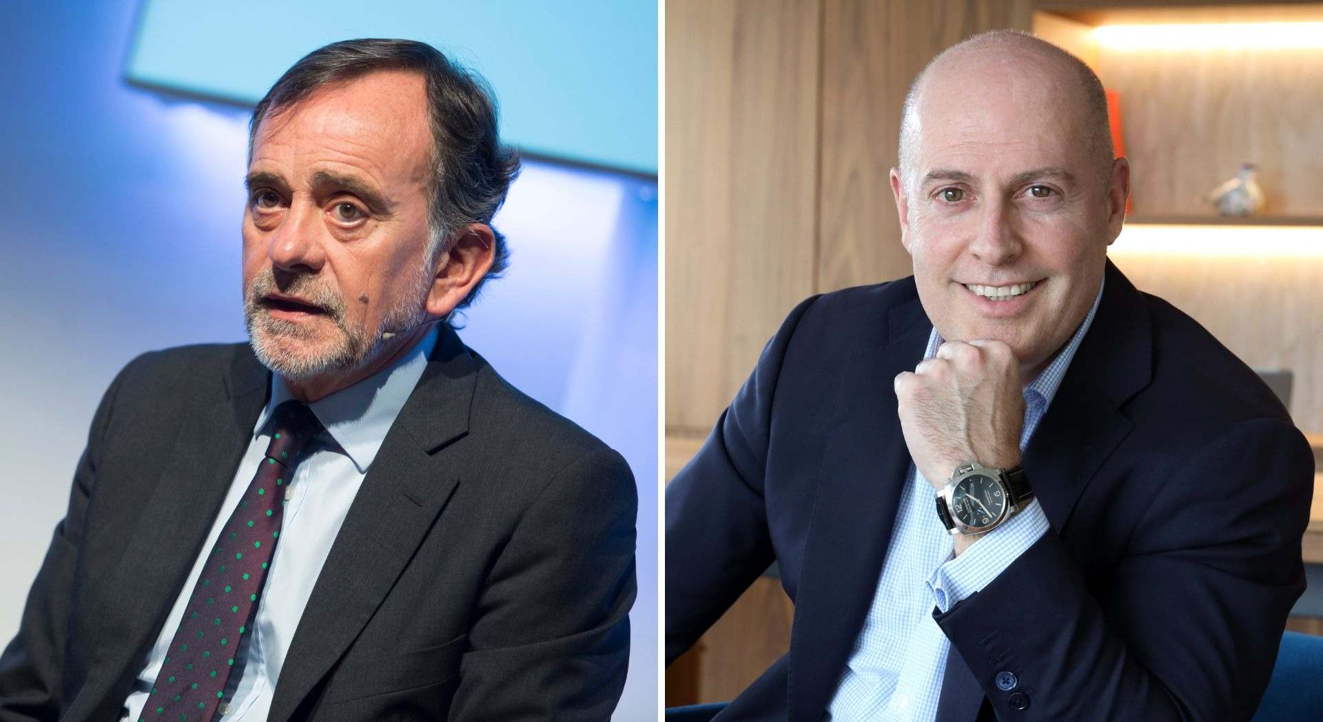El presidente y CEO de PIB Group Iberia, Martín Navaz, y el CEO de Howden Iberia, Salvador Marín
