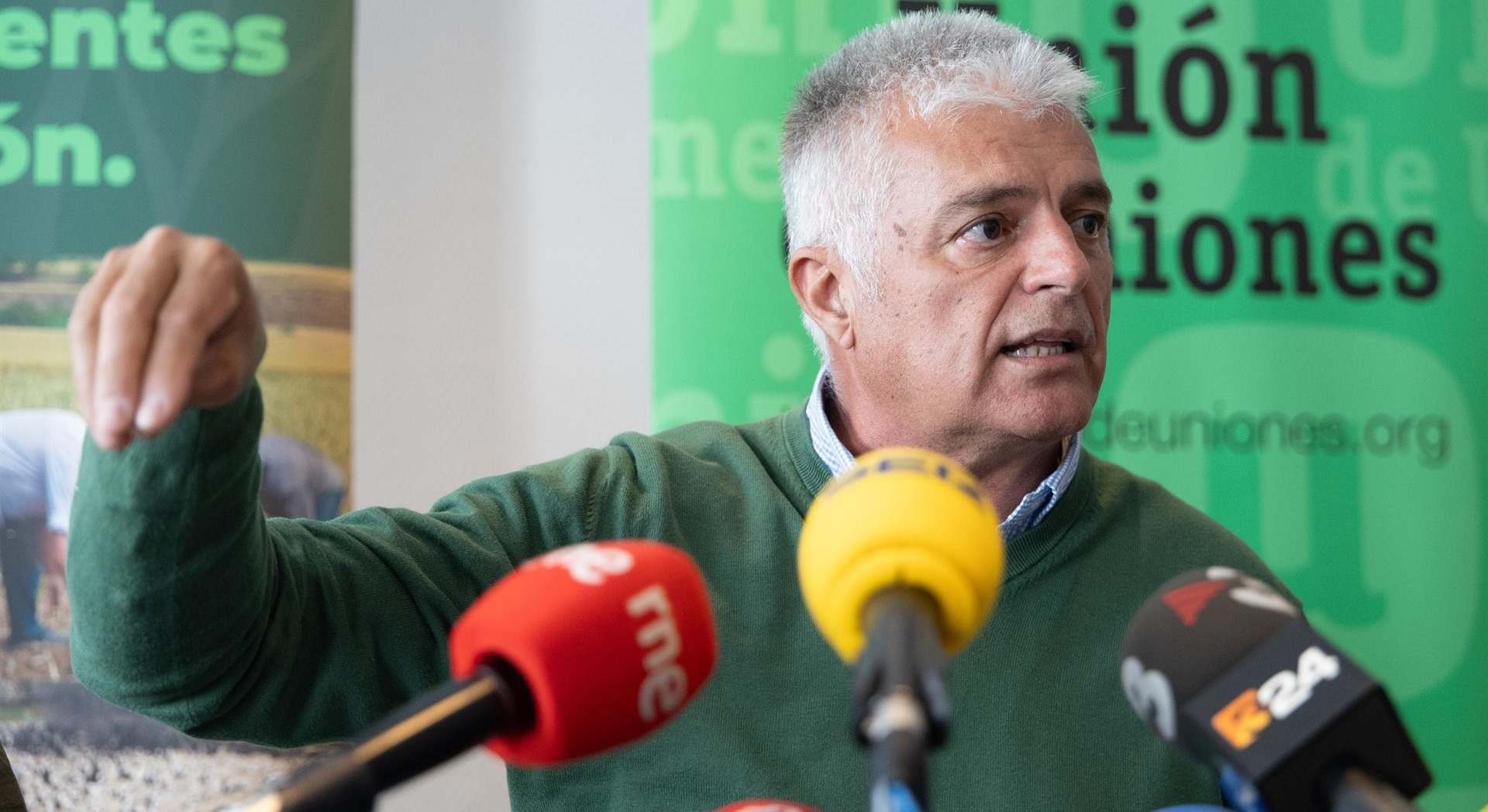 El coordinador estatal de Unión de Uniones, Luis Cortés, en una imagen de archivo