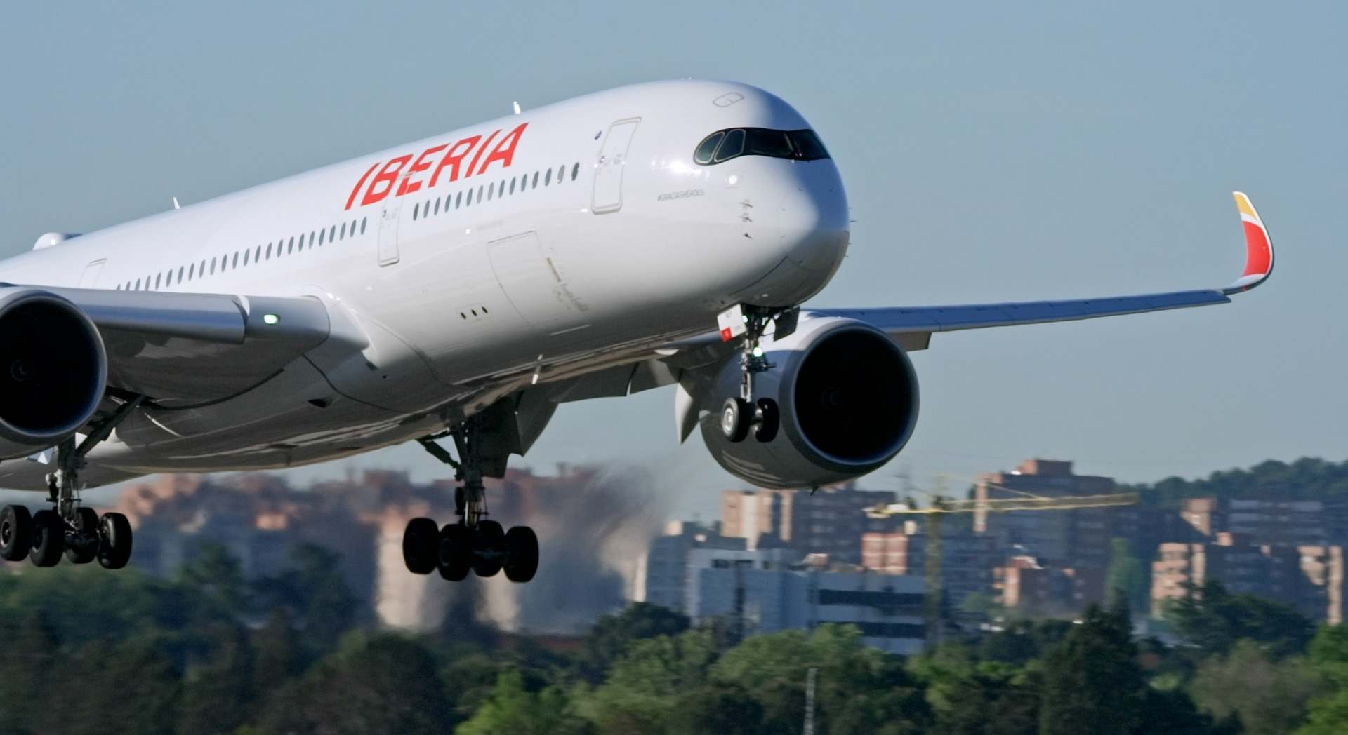 Avión A350 de Iberia. 