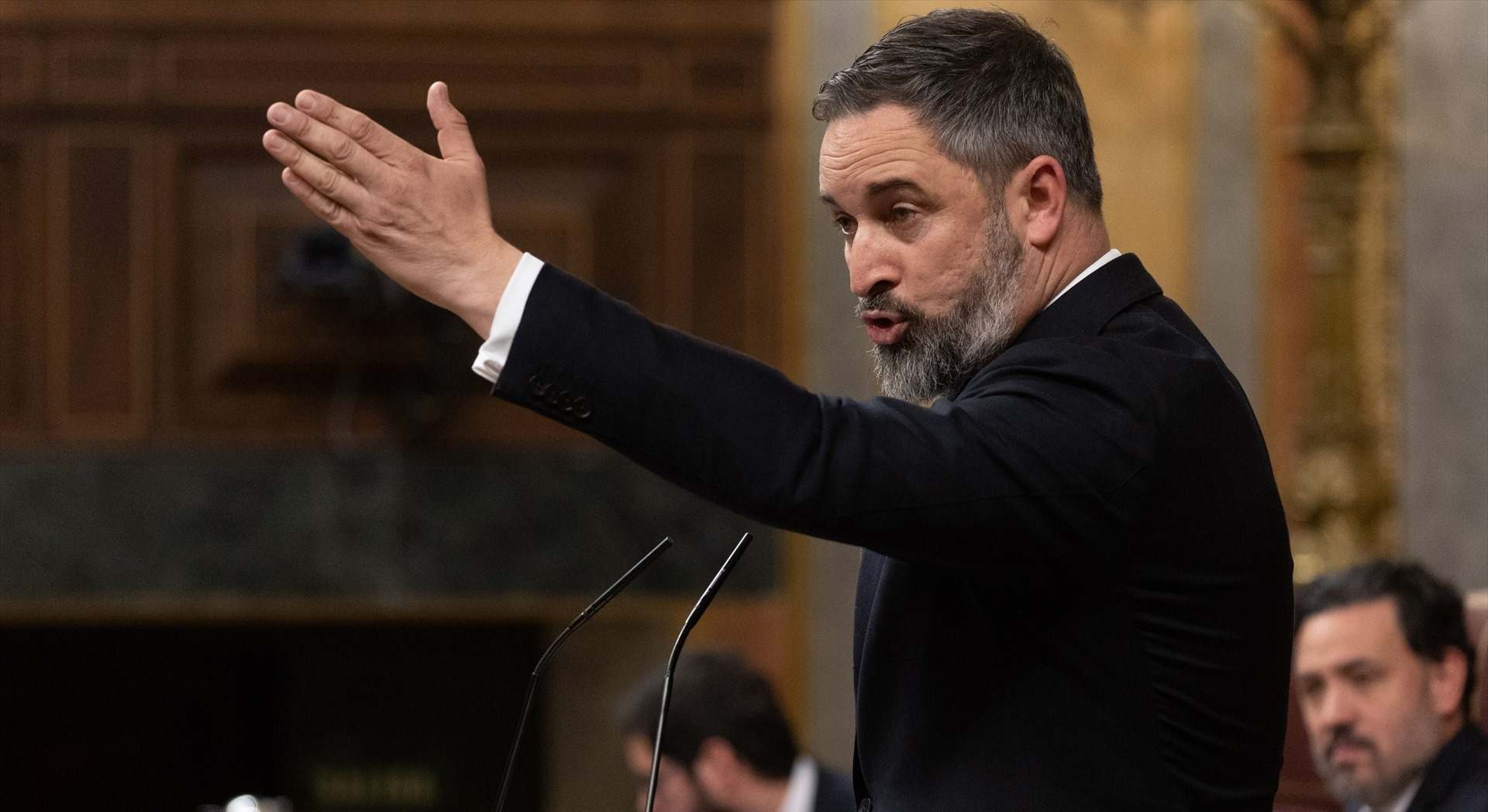El líder de Vox, Santiago Abascal | EP