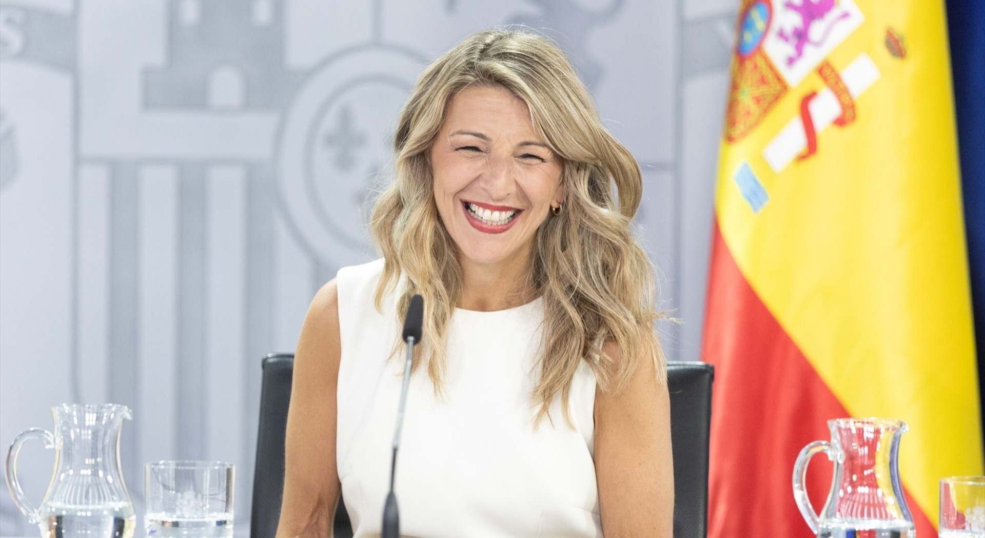 La ministra de Trabajo, Yolanda Díaz.