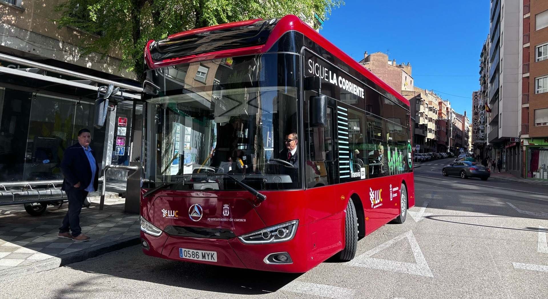 Autobús urbano de Cuenca. / Europa Press