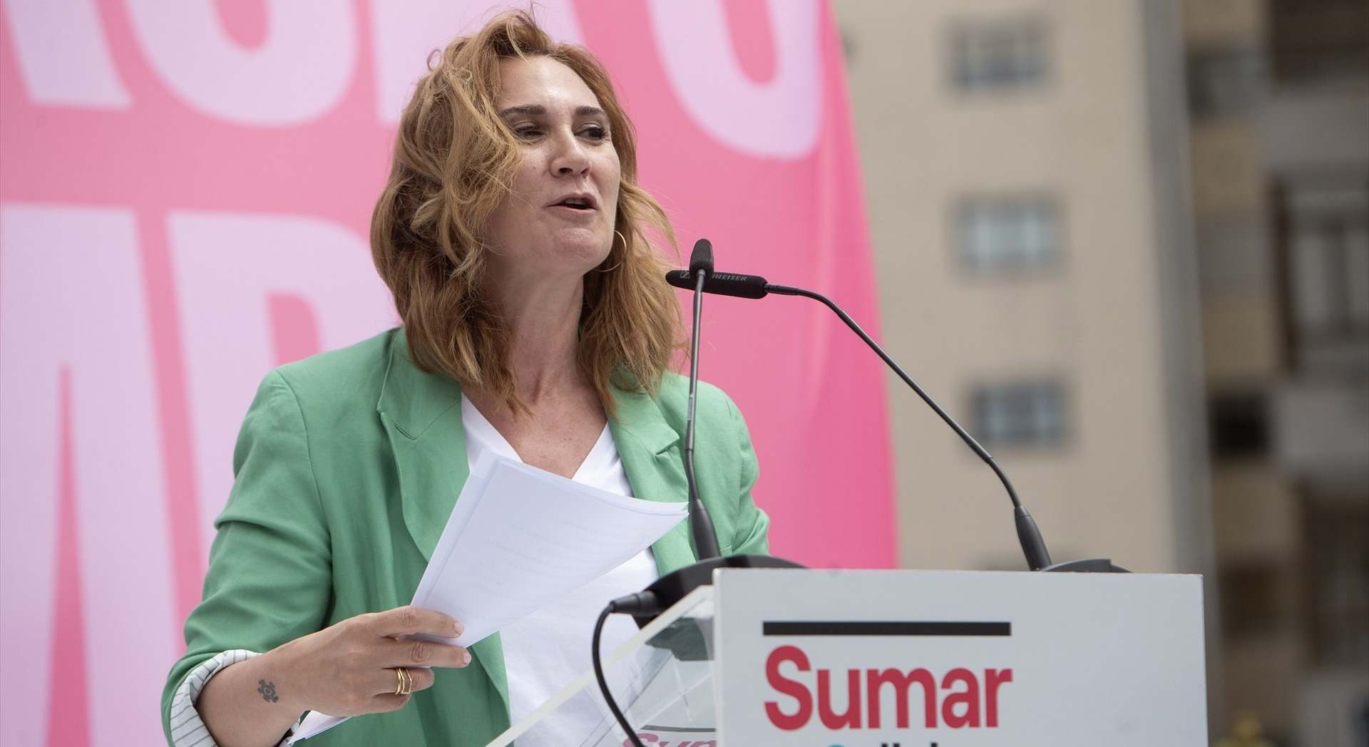 La candidata de Sumar a las elecciones europeas, Estrella Galán | EP