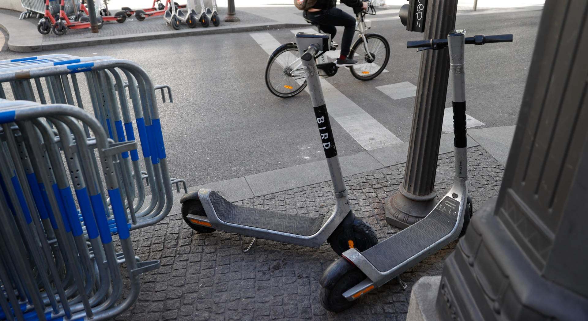 Patinete eléctrico.