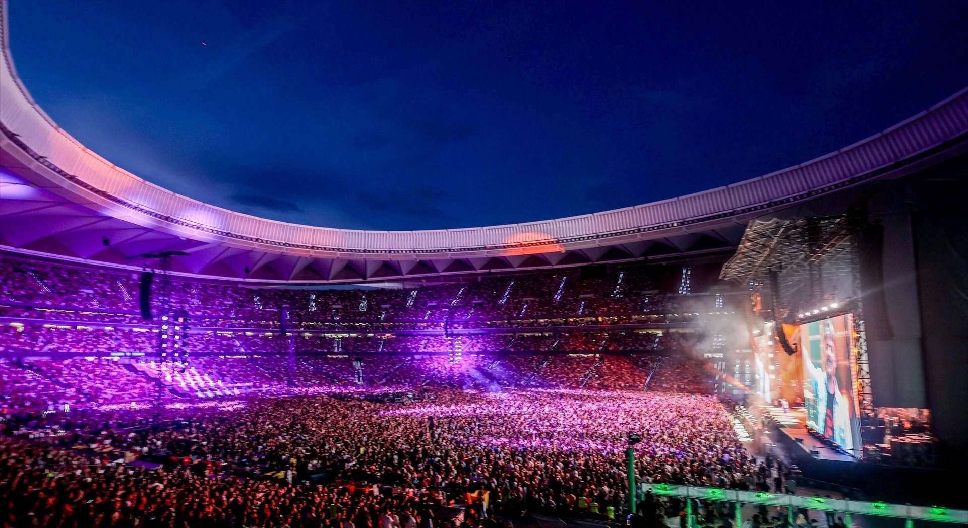 Concierto de Estopa en el Metropolitano