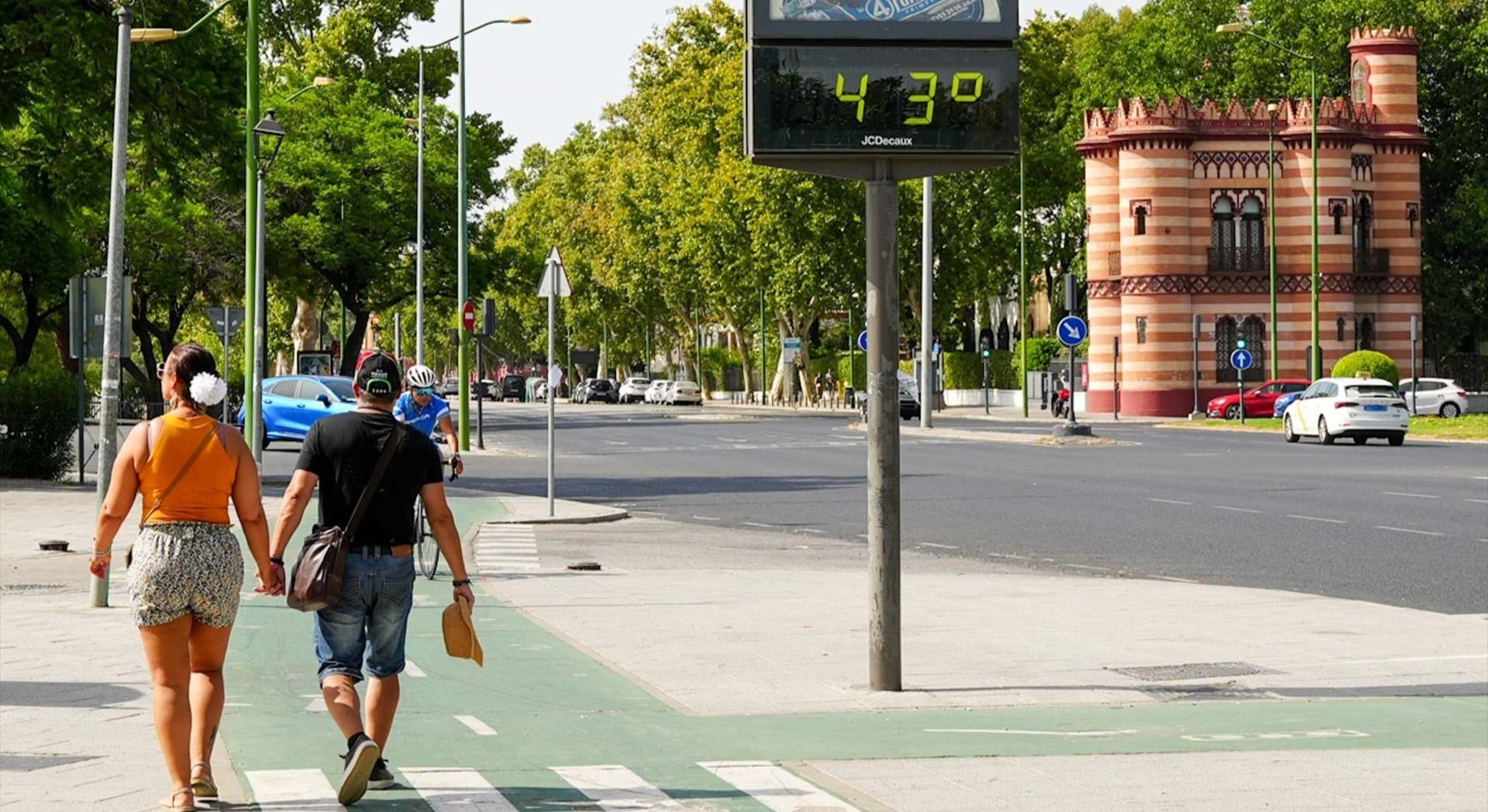 Temperaturas altas en verano