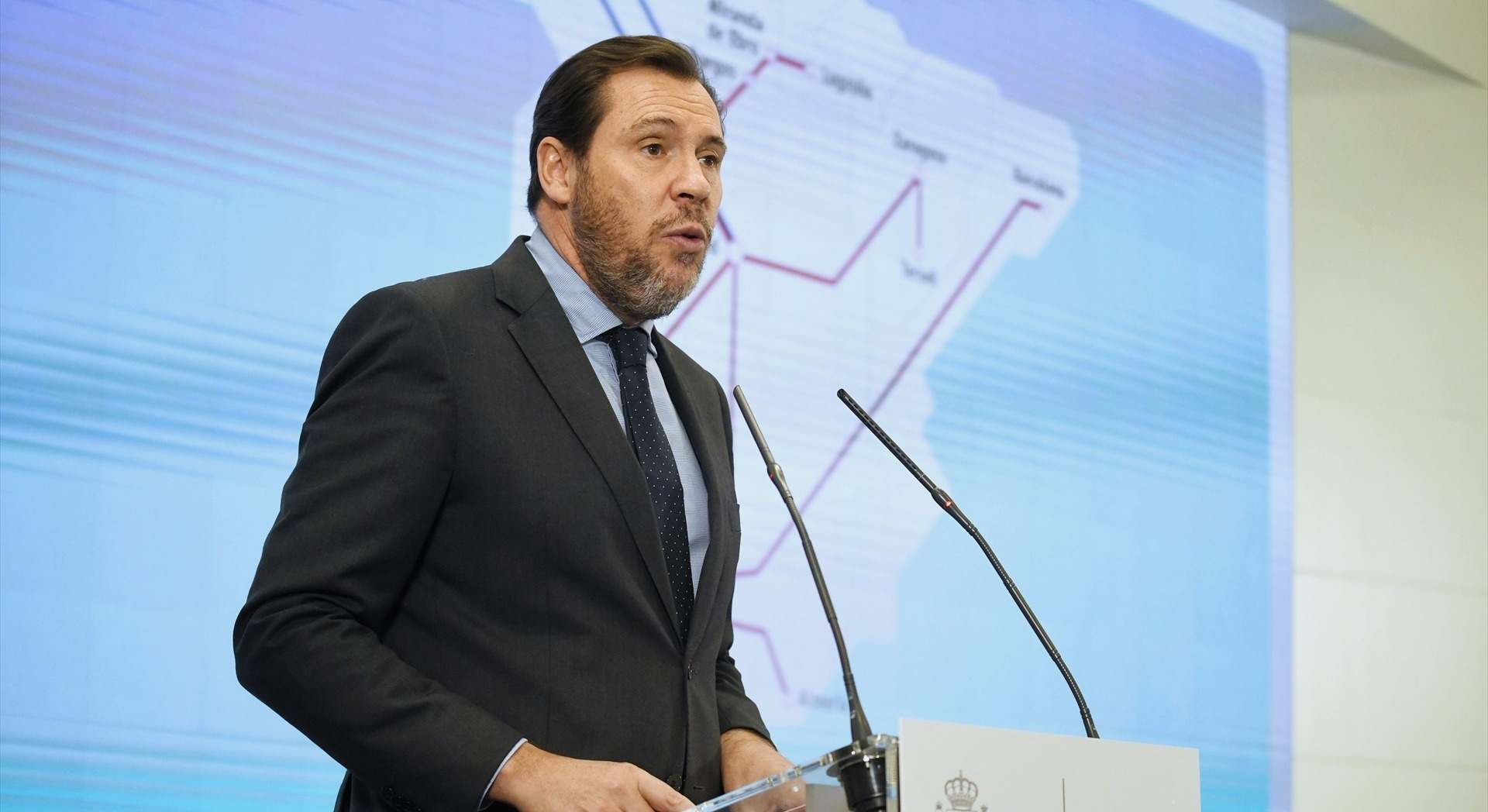 Óscar Puente, ministro de Transportes. / Fernando Sánchez - Europa Press