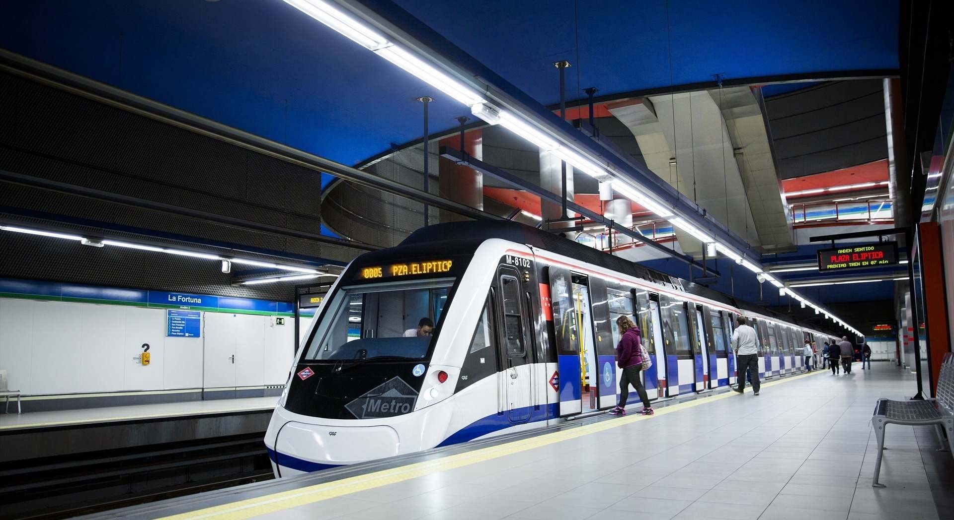 Metro de Madrid estación de La Fortuna