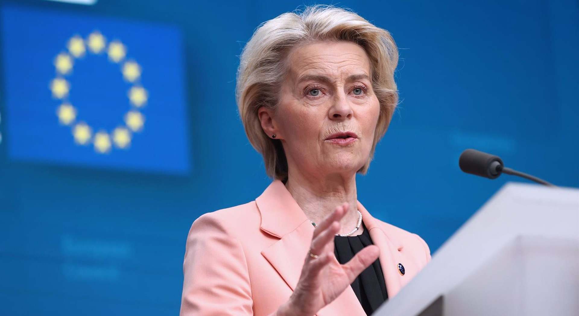 La presidenta de la Comisión Europea, Ursula von der Leyen. Europa Press