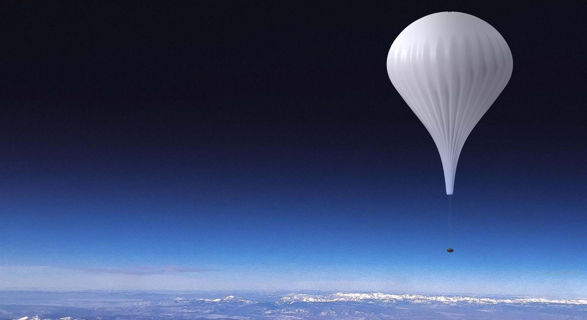 Globo de helio de EOS-X Space.