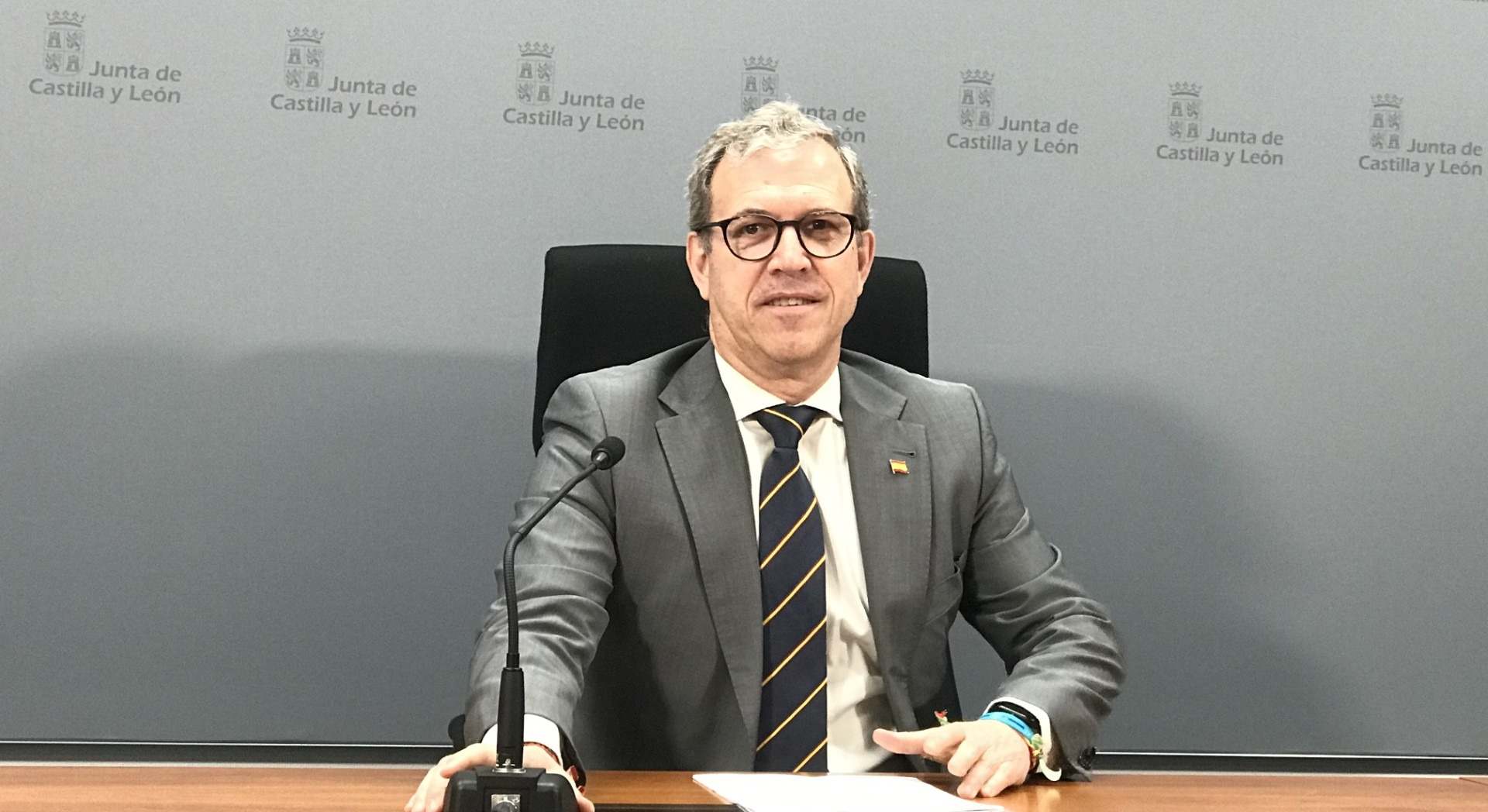 Mariano Veganzones, consejero de Industria, Comercio y Empleo de CyL