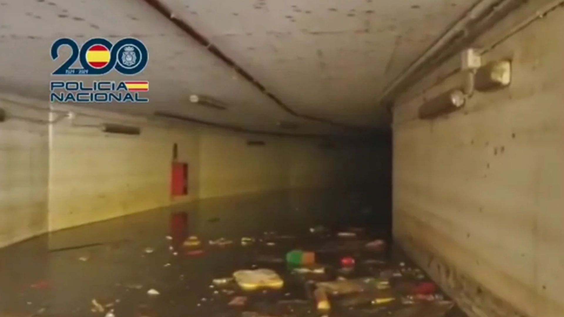 Parking subterráneo del Centro Comercial Bonaire actualmente