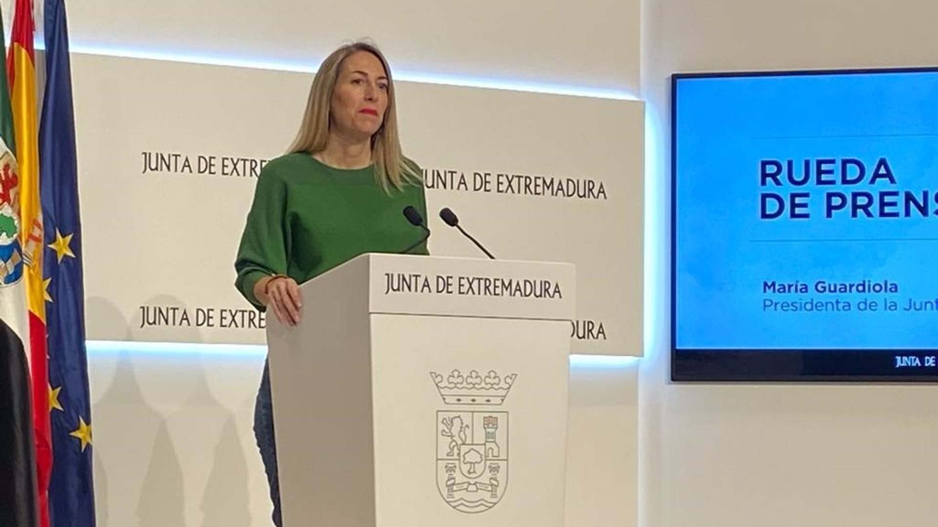 Presidenta Junta de Extremadura María Guardiola