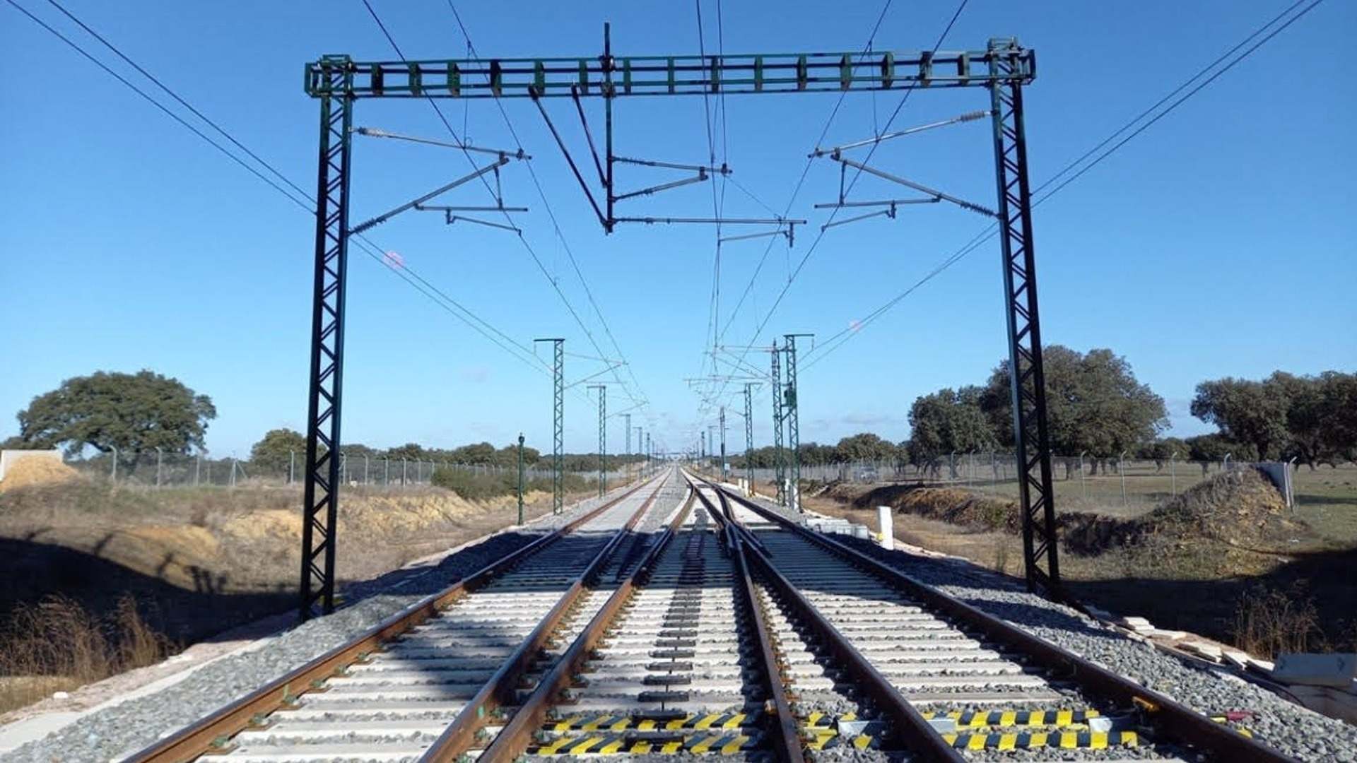 Vías electrificadas