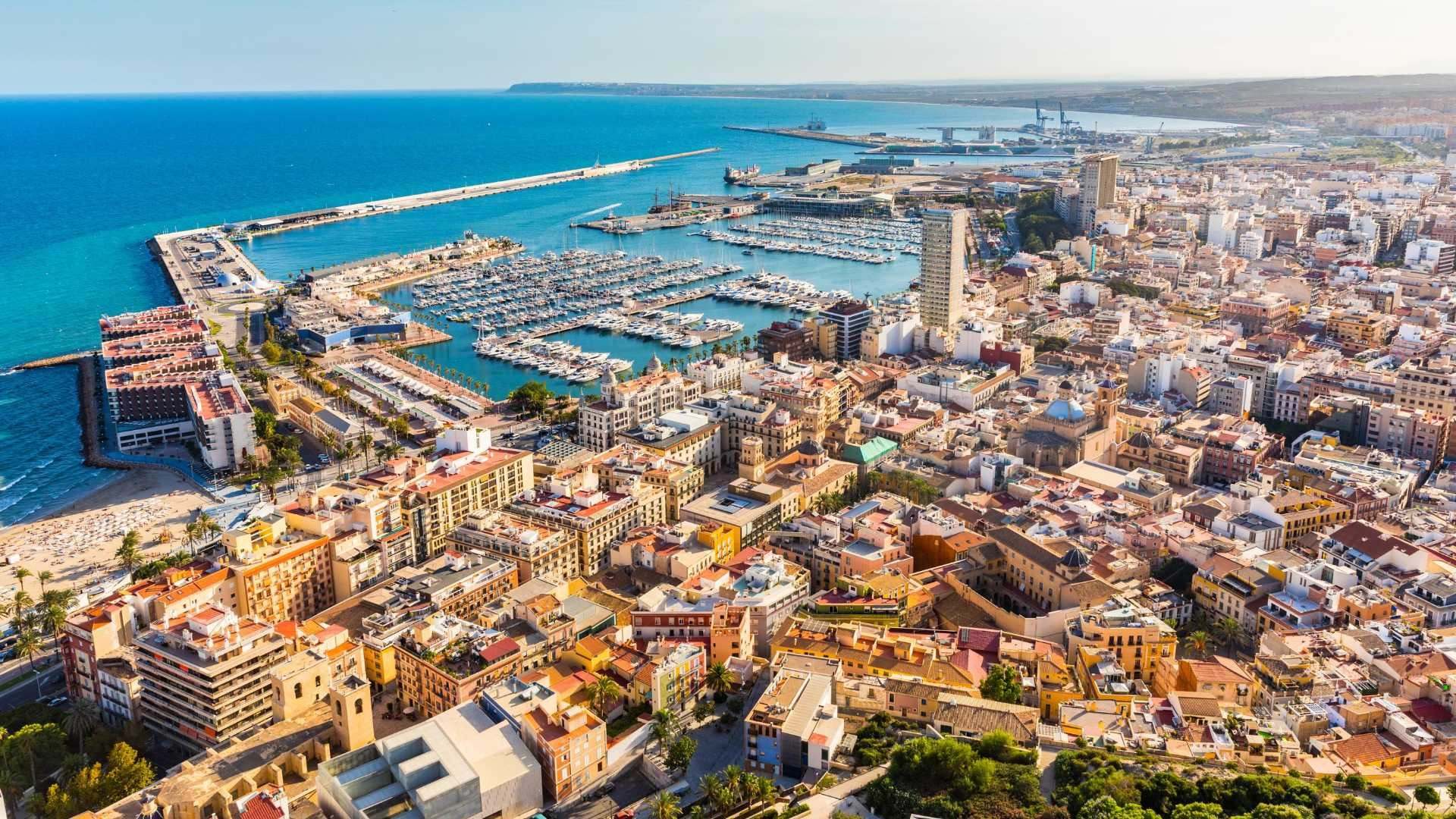Vista de Alicante.