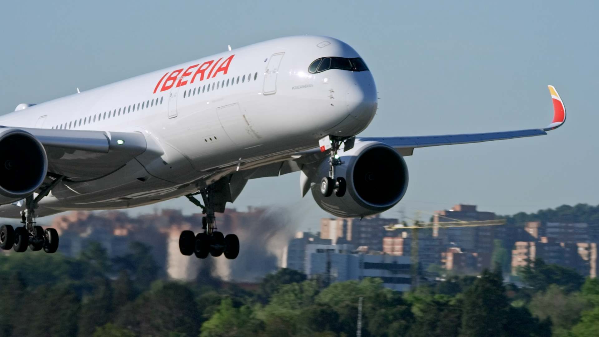 Avión de Iberia.