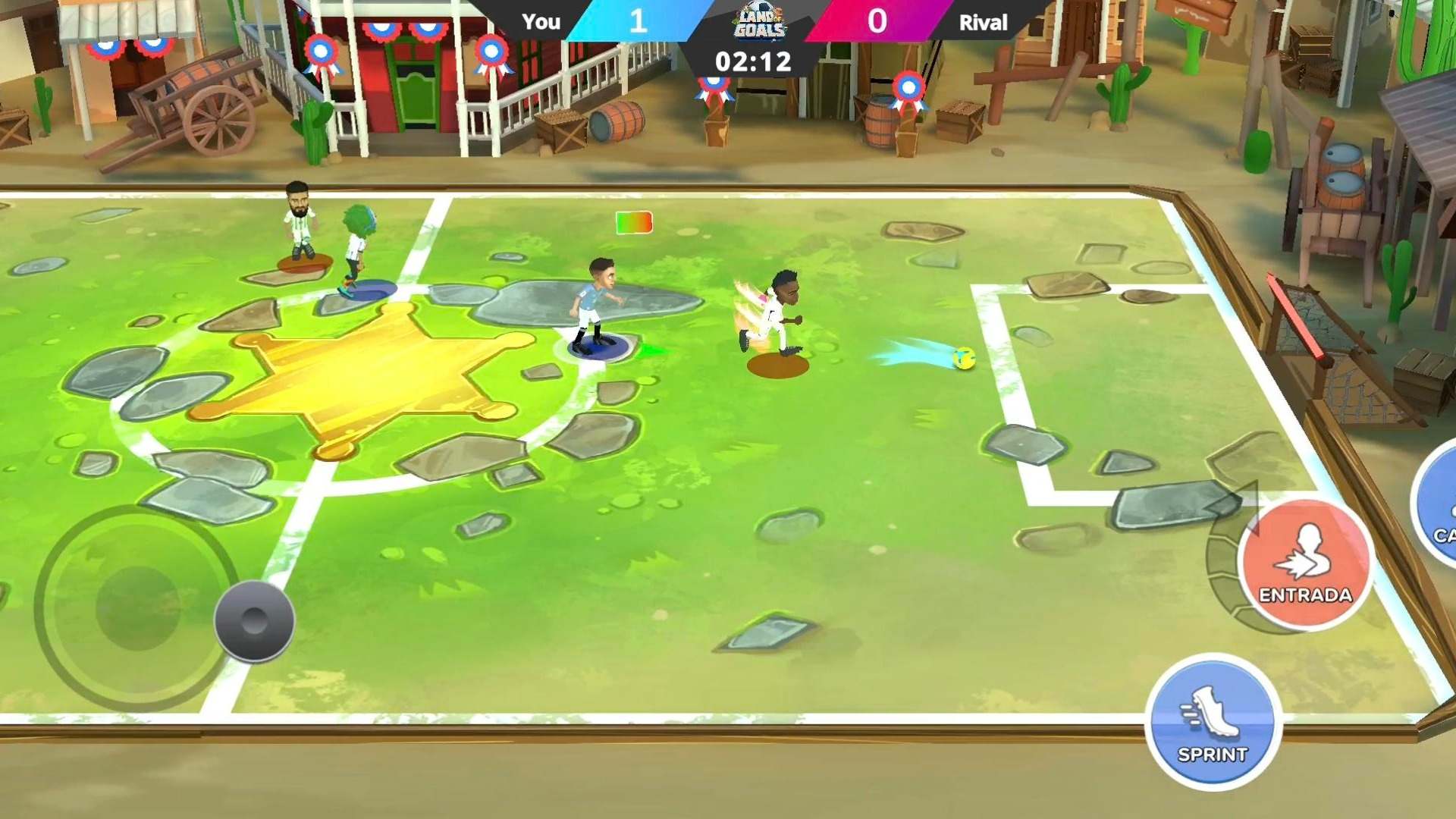 Imagen del videojuego de LaLiga