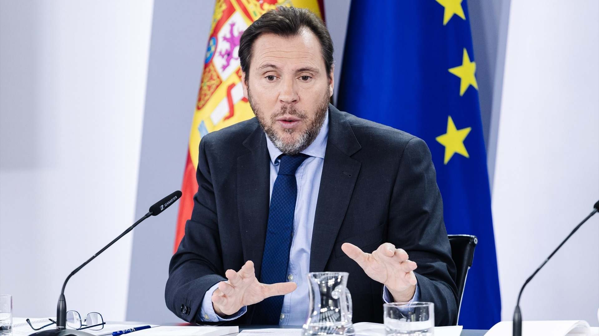 El ministro de Transportes, Óscar Puente.