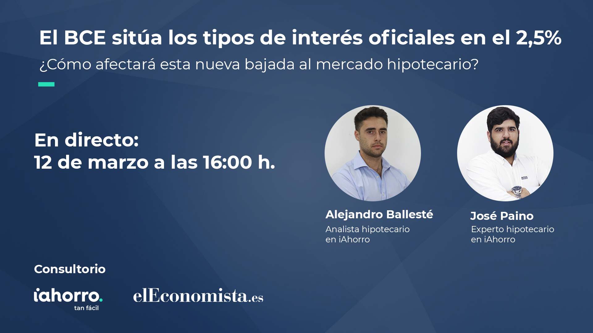 Consultorio de Vivienda de iAhorro y elEconomista.es.