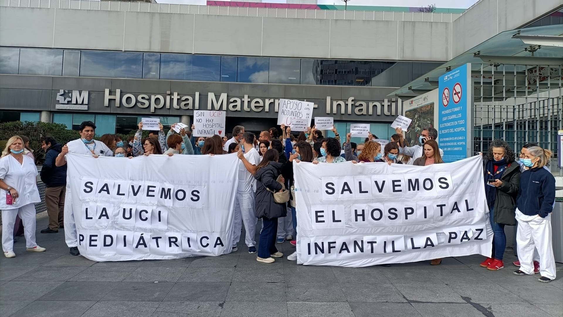 UCI pediátrica de la Paz, renuncia de médicos, bajas laborales, Cierre