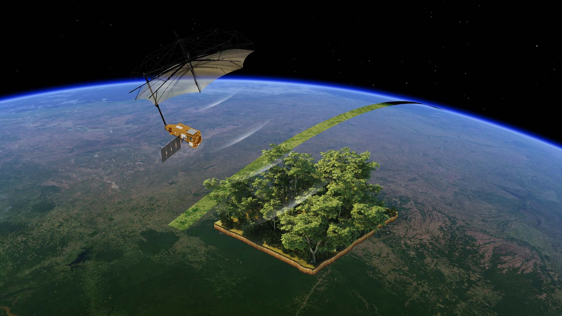 Misión Biomass de la ESA