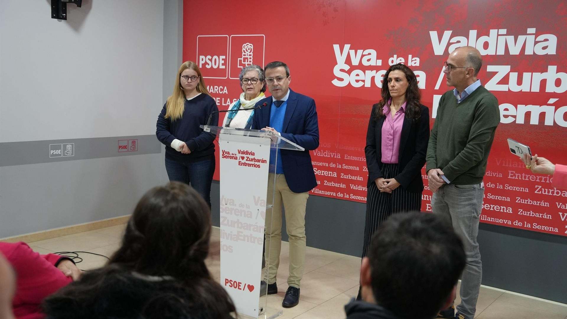 Miguel Ángel Gallardo, candidato a la secretaría general del PSOE de Extremadura