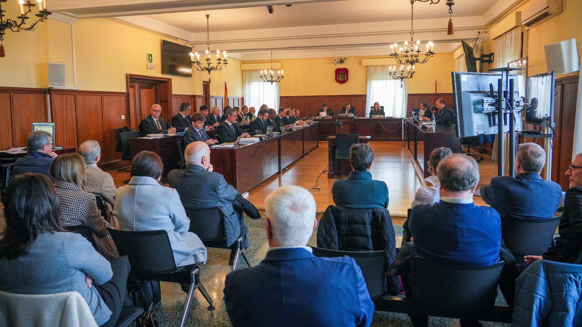 sala de vistas en la Audiencia de Sevilla juicio UGT